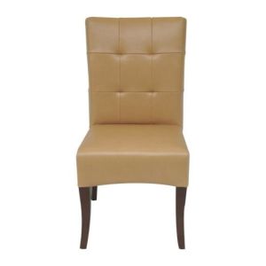 PU/leather upholstery Latest contracted chairs dining fashion wooden dining