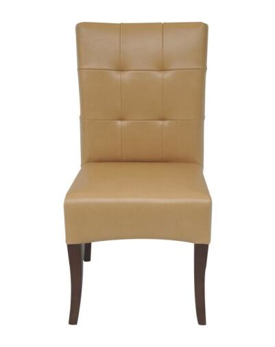 PU/leather upholstery Latest contracted chairs dining fashion wooden dining
