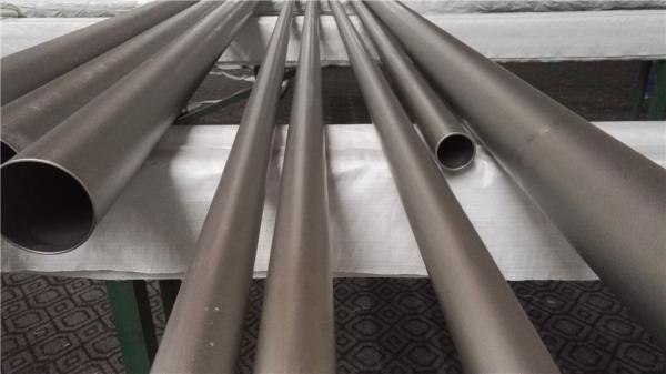 Quality Erosion Resistant Seamless Titanium Pipe Precision Handling Chlorides Media for sale