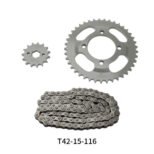 CG125 CG150 GN125 HJ125 WY125 Motorcycle Sprocket And Chain Kit BAJAJ CGL
