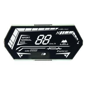 VATN Alphanumeric Segment LCD Display For Speedometer Odometer Meter Front Screen
