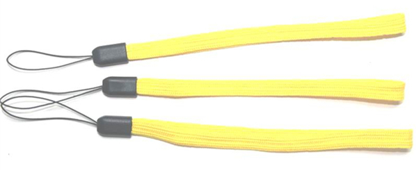 Imitation nylon wristlet loop straps, short wrist lanyard for camera mobile phone hanging,