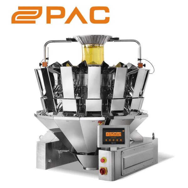 High Precision Snack Multi-Head Weigher SUS304 Frame 10/14 Hoppers Food Weighing Equipment