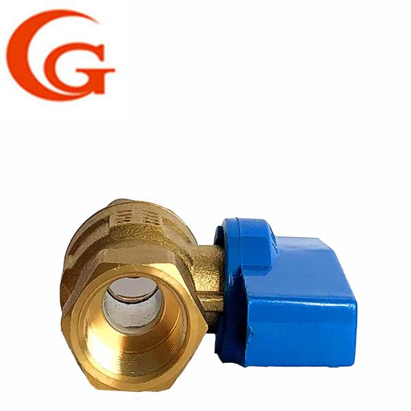 Quality DN15 OEM CNC Lead Free Brass Ball Valve Female Connection for sale
