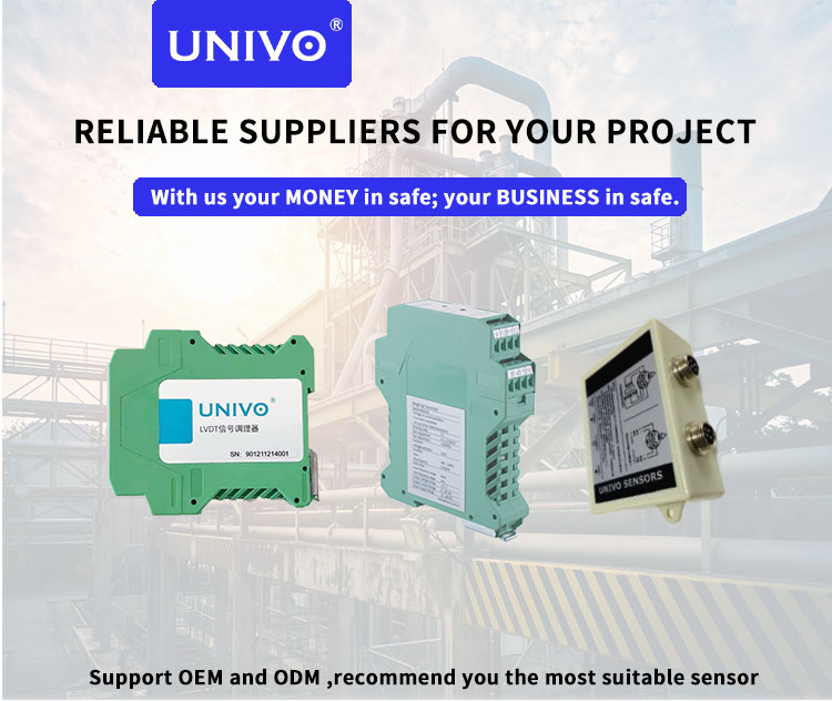 Signal Conditioning UNIVO ULVC1000 Displacement Sensor for 10-30V DC Power Supply
