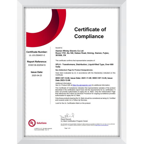 UL Certified Single-Phase Pad-Mounted Transformers For Power Distribution 100Kva 12.47KV To 120V