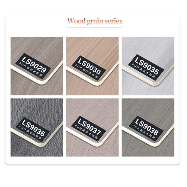 Waterproof And Mildew Proof Flat Wood Grain 1220mm Decorative PVC Wallboard Wall Panels