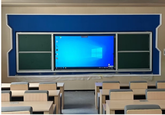 iboard 86 98 Inch 1+2 Type Smart Android PC Camera Mic Wifi 10-32 Points Recordable Whiteboard for Collaborative and Engaging Meetings/Classrooms