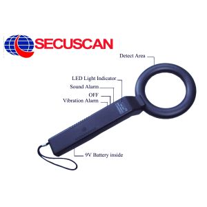 China Transportation Terminals hand held metal detectors , body scanner wholesale