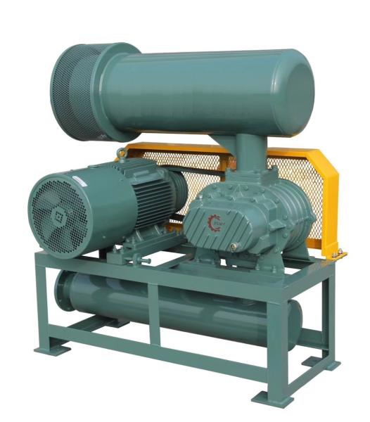 Quality Low Noise Compact Structure Sl4005 Air Root Blower Three Lobe Double Oil Tank for sale