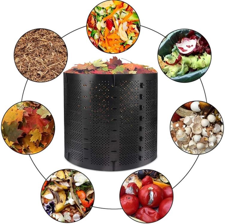 HCNS HDPE Geobin Composting System For Yard Garden Landscaping