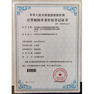 Dongguan Longxingjian Intelligent Equipment Co., Ltd. Certifications