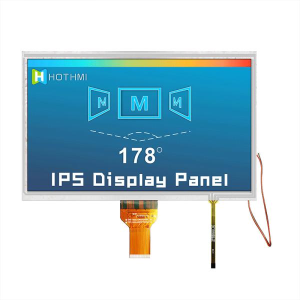10.1 Inch Resistive TFT LCD Display With 1024x600 Resolution