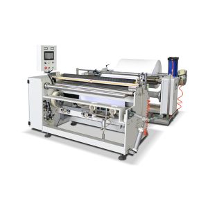 China Compact Structure Paper Roll Cutting Machine Jumbo Roll Slitting Machine wholesale