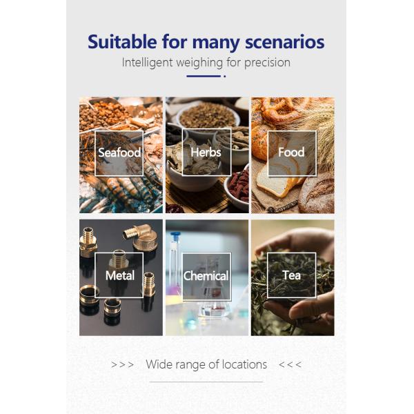 Customized Support SOHE 15KG Waterproof Digital Table Scale with and Lithium Battery