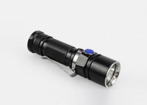 10W USB Mini Led Torch , Small Rechargeable Torch With Aluminum Case