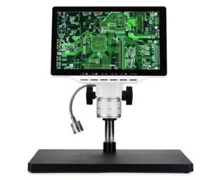 China Integrated Industrial Video Microscope with Zoom Lens Max 4.5X and 12 Million Pixel Camera wholesale