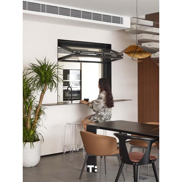 Recycled Aluminum Folding Windows - 85% Post-Consumer Content