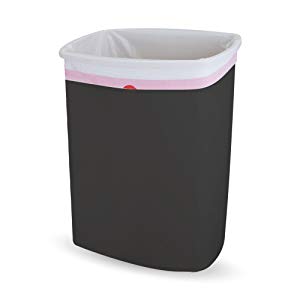 Tall Kitchen Drawstring Trash Bags,Reusable Trash Diaper Bag,gallon black drawstring, durable bin liners 1.2 mil, unscen