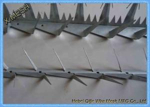 China Anti Climb Wall Spikes Security / Burglar Proof Fence Spikes Easy To Install wholesale
