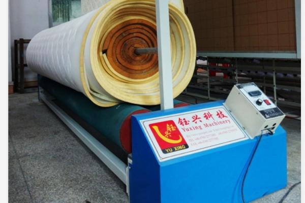 Quality Speed Adjustable 250CM Home Textile Rolling Machine for sale