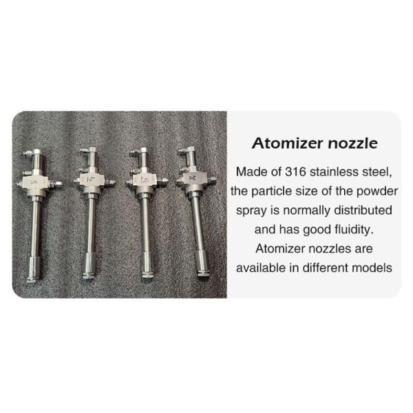 Chemical Laboratory 2L Stainless Steel Spray Dryer 1mm For Making Powder