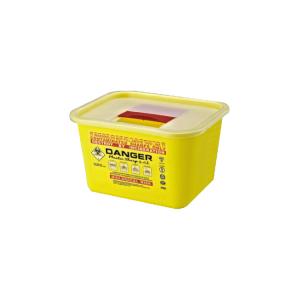 China Disposable Yellow Medical Square Sharps Containers wholesale
