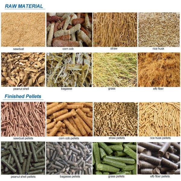 250~500kg/h roller rotate wood pellet mill biofuel straw sawdust pellet making for home heating 1 warranty