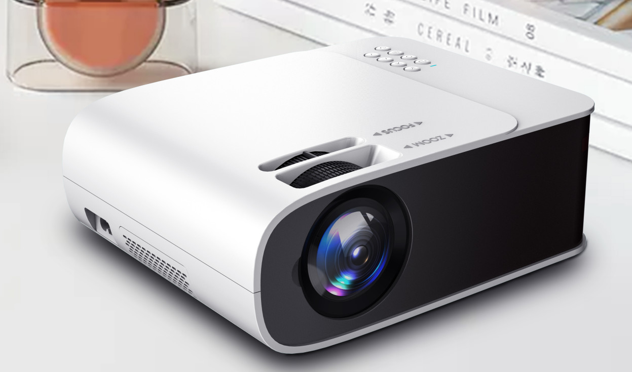 1920*1080P TFT LCD FHD LED Projector 300 ANSI Compatible With TV Stick Video Games