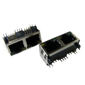 China RJ45 connector 1*2 +LED wholesale