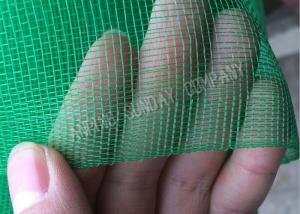 China High Density Green Mesh Netting , Anti Hail Garden Insect Netting 3 * 50m wholesale