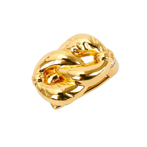 Reusable Purse Strap Hardware Gold Trim Shape Handbag Lock
