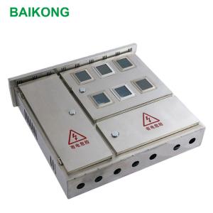 400A 6 Bit AC 3 Phase Meter Box Enclosure Rainproof Dust Proof