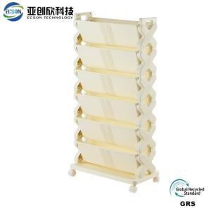 China Customizable modern design style and movable bookshelf wholesale
