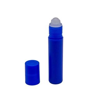 China Personal Care Frosted Bule 10ml Empty Roll On Bottles wholesale