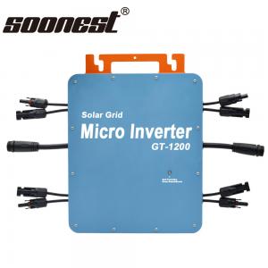 China 1.2Kw 1200W System Solar Micro Inverter Smart With Mppt On Grid Micro Inverter Grid Tie Mppt Inverter wholesale