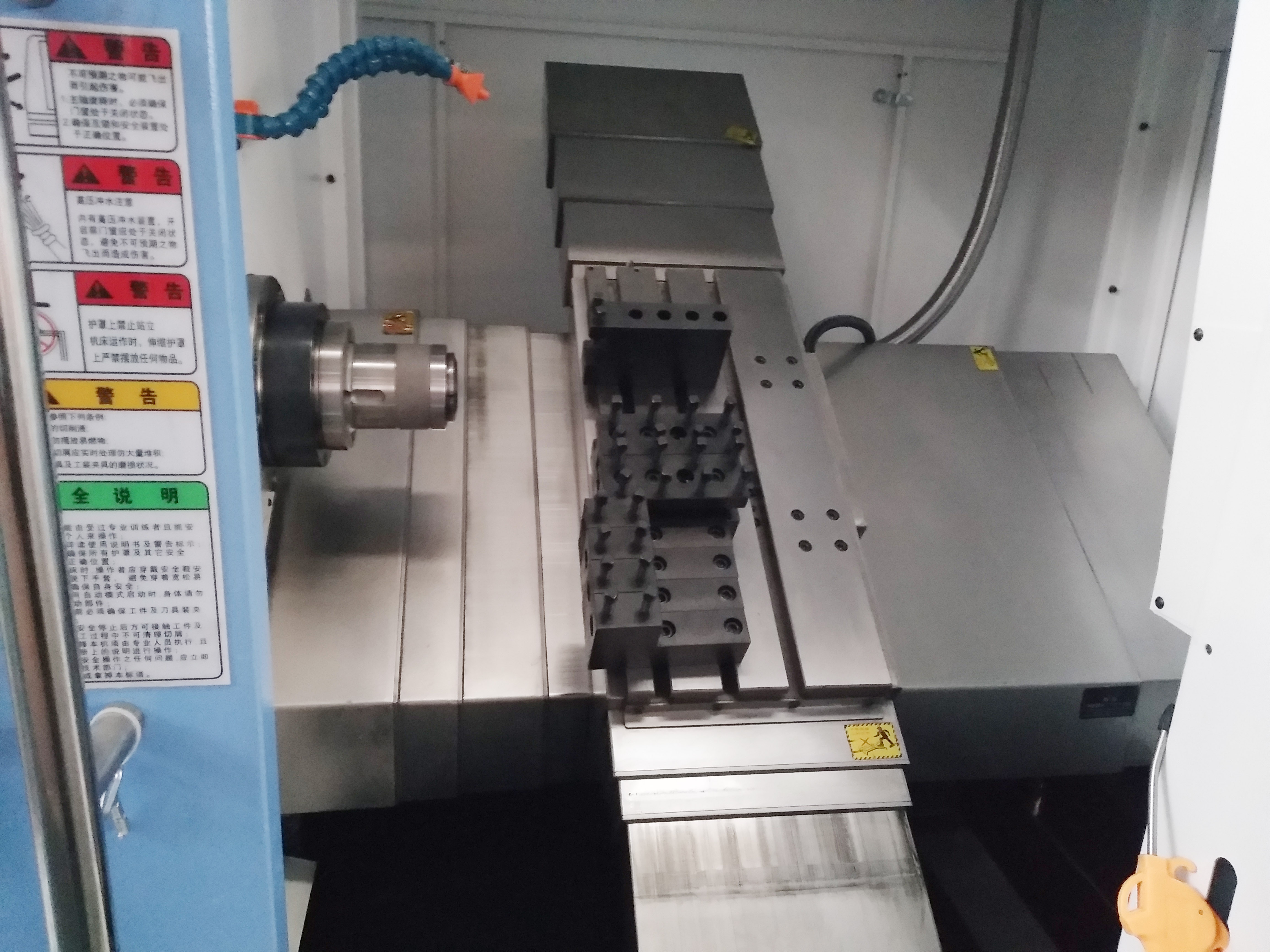 High Precision Tck56 Slant Bed Cnc Lathe Machine Aluminum Steel Brass Parts