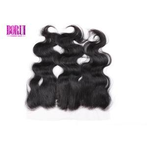 Brazilian Virgin Human Hair Lace Frontal 13x4 Pre Plucked Hairline With Baby
