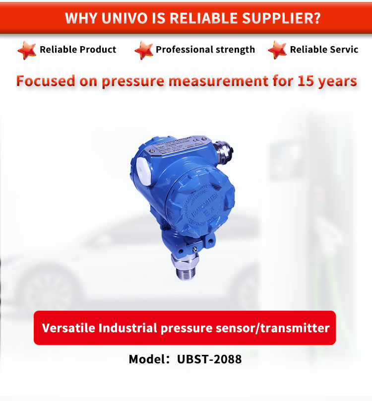 UNIVO UBST-2088 The Ultimate Pressure Sensor for Liquid Level Measurement Customized