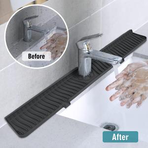 China FDA Reusable Silicone Kitchen Product Sink Water Splash Guard wholesale