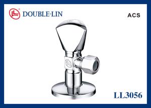NBR Seat Single Way 1/2 x 10mm Brass Angle Valves