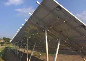 OEM Solar Panel Racking System , Durable Solar Pv Mounting Structure