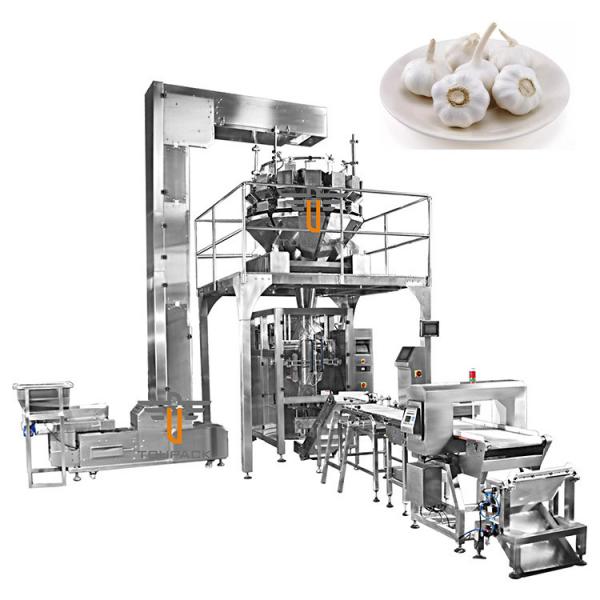 Quality OEM Automatic Weighing Machine Pouch Bean Sprout Coriander Potato Garlic Baby Carrot Packing Machine for sale