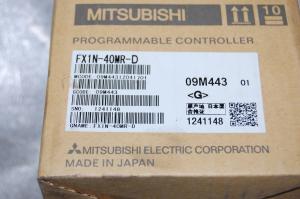 China Mitsubishi FX1N-40MR-D Programmable Logic Controller Module 2A 12-24 VDC 24 Digital Inputs 16 Relay Outputs wholesale