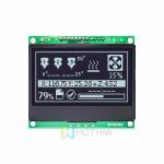 3.0 inch LCD 128x64 Blue Graphic LCD Display | STN Negative Display | White