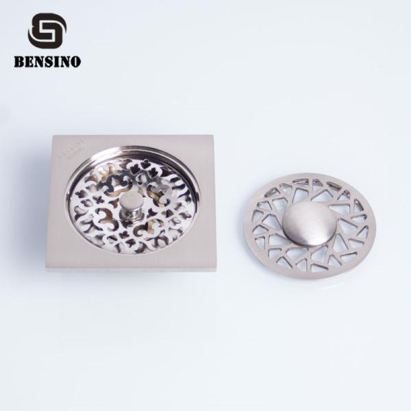 Drawing Nickel OEM 10cm Kitchen Floor Drain Cover