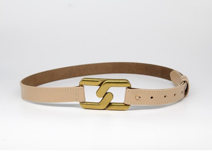 China 103cm Women's Fashion Leather Belts With Metal Buckle wholesale