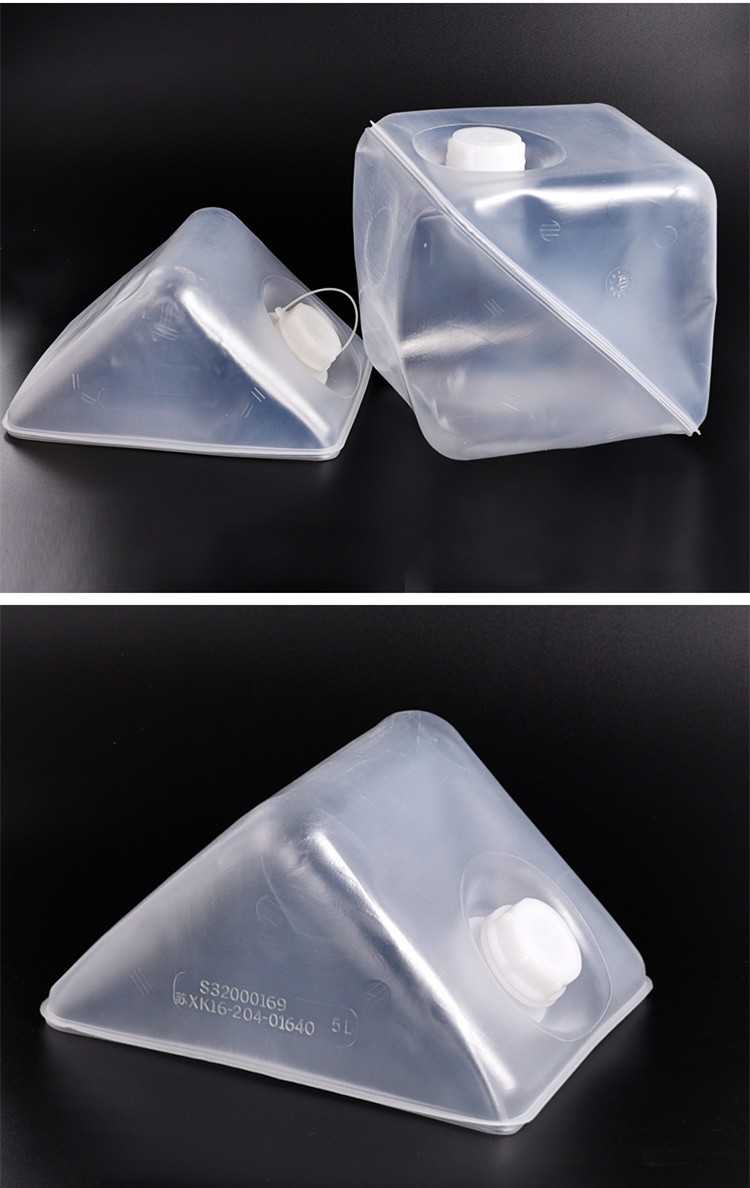 UMETASS Never Leaking LDPE Foldable Plastic Tap Water Container Jerry Can 5L 10L 20L