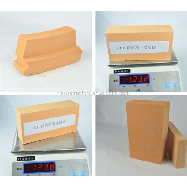 Red Light Thin Sk Insulating Refractory Fire Clay Brick Insulation Blanket Bricks