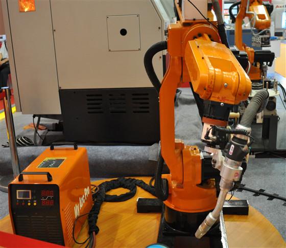 High Efficiency Assembly Line Small Welding Industrial Robot , Installed On